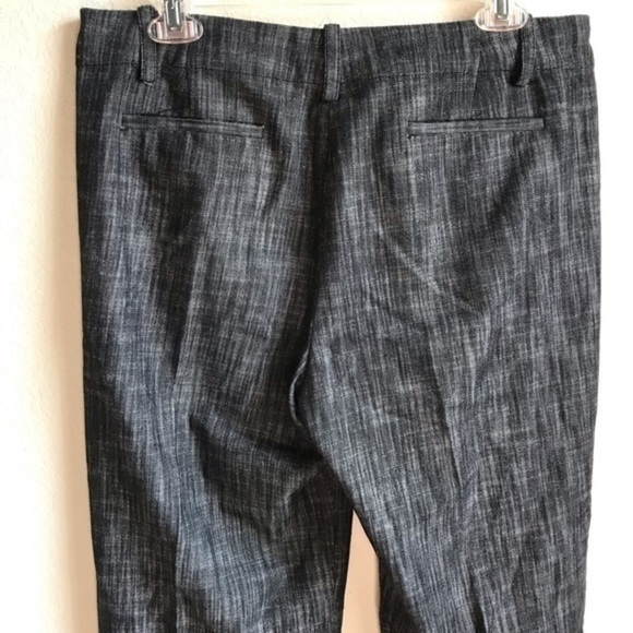 Sandro Wide Leg Chambray Dress Pants, 8 - Picture 5 of 7